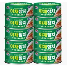 [공식판매몰] 사조 안심따개 살코기 고추 찌개 바베큐맛 야채참치100gx20캔 / 14시전 주문 출고, 20개, 100g