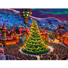 크리스마스보석십자수