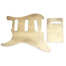STK 레트로 SSS Pickguard Shield W/백 플레이트 ST 일렉트릭 기타 브론즈