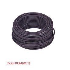 윤성커뮤니케이션 기성 용접케이블 35SQ x 100m WCT 홀더선 어스선 전기설비부자재, 1