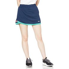 MIZUNO [Mizuno] 탁구 웨니스웨어 게임 스커트 땀을 흘리기 쉬운 표준 JTTA 공식 82JB0216 숙녀 드레스 네이비 XL