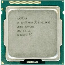 Used Intel Xeon E3 1240 V2 Processor 3.40GHz 8M Cache SR0P5 LGA 1155 1240V2 CPU