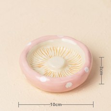 햄스터은신처 집꾸미기 귀여운 세라믹 버섯 집 애완 동물 아이템 햄스터 케이지 작은 그릇 토끼 흰 족제비 쥐 친칠라 고슴도치용 제품, pet bowl6, 1개