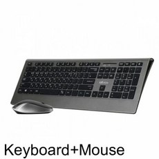[멸치쇼핑]무선키보드마우스세트 USB무선키보드 USB무선마우스 MKS-4000 티타늄, 본상품선택, 상세페이지 참조
