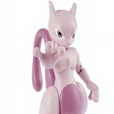 반다이 포켓몬스터 뮤진화 뮤츠 프라모델 관절피규어