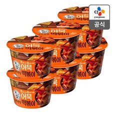 CJ제일제당 [CJ 제일제당]미정당 어묵떡볶이346G(용기형)/냉장X6개, 단품없음