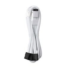  CableMod Pro ModMesh 12VHPWR PCIe 연장 케이블 (0.45m 화이트), 1개 