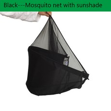 COLU KID®Cybex Mios Balios Eezy SS + 2 트위스트 Libelle Beezy 유모차용 차양 모기 유모차 액세서리, 03 Black and sunshade