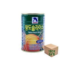 펭귄 황도 400g x 24개 1박스