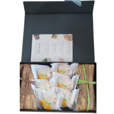 수제 양갱 배빵 명절 설 선물세트 소월당 빵갱세트 토종 팥양갱 + 견과류 양갱 +배빵, 1세트, 540g