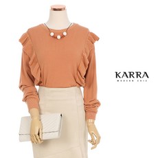 KARRA 러블리프릴라운드니트_KB0WKN535C