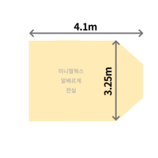 미니멀웍스알베르게그라운드시트