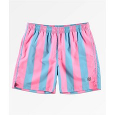 해외 보드숏 Odd Future Vertical Stripe Elastic Waist Board Shorts PROD1180008328