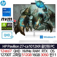 hp올인원pc27인치