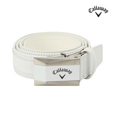 [캘러웨이]20FW 남성 심플 신사 자동 벨트 CMATJ9847-100_G, WHITE