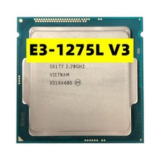 CPU 교체 호환 Xeon E31275LV3 270GHz 8M LGA1150 쿼드 코어 데스크탑 E31275L V3 프로세서 E3 1275LV3
