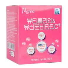 뷰티콜라겐&유산균비타민C+ 2g x 90포, 1박스 (2g x 90포), 90개