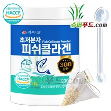 HACCP 식약처 인증 저분자 피쉬 콜라겐 100% 초저분자콜라겐 저분자피쉬콜라겐 어류콜라겐 어류저분자콜라겐 초저분자 피쉬콜라겐 펩타이드 100%+ 슈퍼푸드.com 연자육 티백