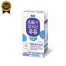 매일유업 소화가 잘되는 우유 190ml x 24팩 [원산지:한국]무료교환반품