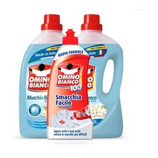 오미노비앙코 액체 드럼세탁세제 + 얼룩세제, 2L 2병+얼룩제거제(500ml)