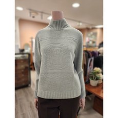 BCBG [올앤선드리] 엠보로고 하프넥P/O - A3WBK342 38 [MINT]