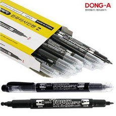 동아 원터치 컴퓨터용 사인펜 트윈 12자루, 1타
