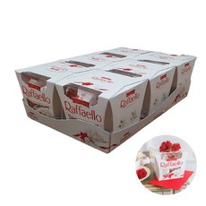 [국내배송] 페레로 라파엘로 코코넛화이트 초콜릿 (Ferrero Raffaello), 150g, 6개