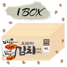 팔도 오모리 김치찌개라면 큰컵 150g, 16개