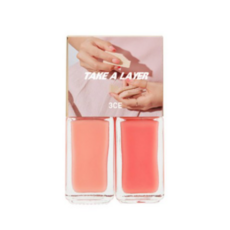 3CE 레이어링 네일 라커 LAST PINK 4ml x 2EA