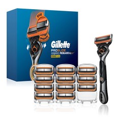 Gillette 吉列 Proglide Power刮鬍刀+替換刀片, 1組