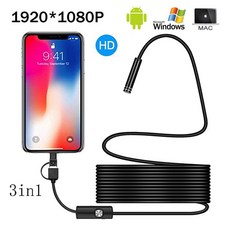 수도배관청소 1080P 풀 HD USB 안드로이드 카메라 내시경 IP67 1920 뱀, 중국, 1-1 분