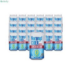 나랑드사이다 오리지널 345ml 캔 24개입 11203476, 350ml