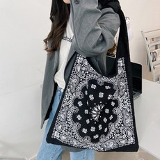 니즈백 여성 페이즐리 숄더 에코백 가방