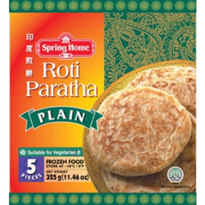 냉동 스프링홈 로띠파라타 플레인 325g Roti Paratha plain, 3개