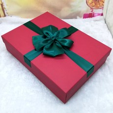 사진앨범 주황색 종이박스 직사각형 A4그림 액자 선물세트 초대형 포장 웨딩드레스 케이스주문제작, T05-직사각형 33넓이 23높이 5, C06-빨간색