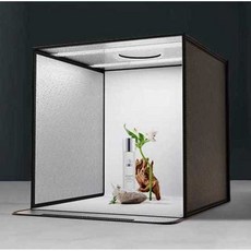 미니 포토박스 스튜디오 간이 제품촬영 접이식 부스, 1개, BOX 60cm-(원형링조명)