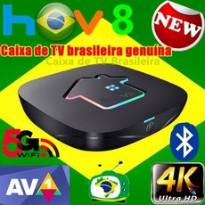 2024 H8 TV BOX 음성 리모컨 HDTV 브라질 TV박스 New Version 2GRAM+16GROM 4K Ultra HD US.B2.0/3.0 옵트 듀오 밴드 WiFi 2 - 4k디빅스