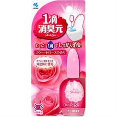 고바야시제약 1방울 화장실 변기 탈취제 스위트 로즈향 20mL, 1개
