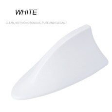 모델3 모델S 모델X 차량 루프 샤크핀 안테나 자동차 라디오 FM 신호, TX01White