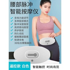 충전식 뱃살 마사지기 진동 운동기구 배 마사지 복부 안마기 온찜질 벨트, 리모콘/마사지 모드5/9단 강도/항온온찜질