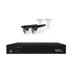 나다텔 400만화소 녹화기 실외 적외선카메라 2개 CCTV풀세트 AP-0405R, AP-0405R(1TB)+UTC-4036R(2개)세트