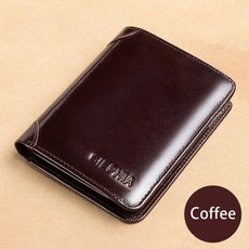 Ciephia클래식 스타일 남성용 정품 가죽 Rfid 지갑 얇은 짧은 다기능 트라이 폴드 카드 홀더 남성 지갑 머니 클립