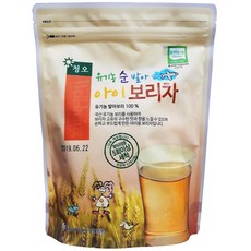 청오건강 청오 유기농 순 발아 아이 보리차 티백 150g 5개 이강산닷컴, 18개