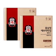 정관장 홍삼정 에브리타임 밸런스 30포 2박스(총60포), 2개, 300ml