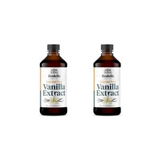 Rodelle 로델 고메 퓨어 바닐라 추출물 237ml 2팩, 2개