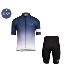 RAPHA 여름 남성과 여성 반팔 자전거 져지 빕숏 로드 세트