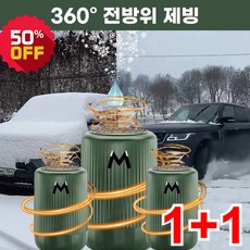 1/1+1/2+2 고급차량방향제 차량용 마이크로파 분자 제빙기 360° 전방위 제빙, 구룡*1+치자화*1