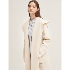 빈폴레이디스 아이보리 후드 머플러 롱 카디건 (BF995AU030)