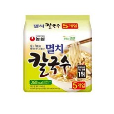 농심 멸치 칼국수