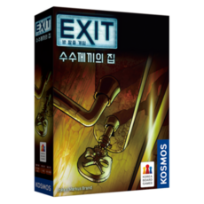 코리아보드게임즈 EXIT 방 탈출 게임 수수께끼의 집 마술카드, ALL COLOR MIX (혼합색상), 3개